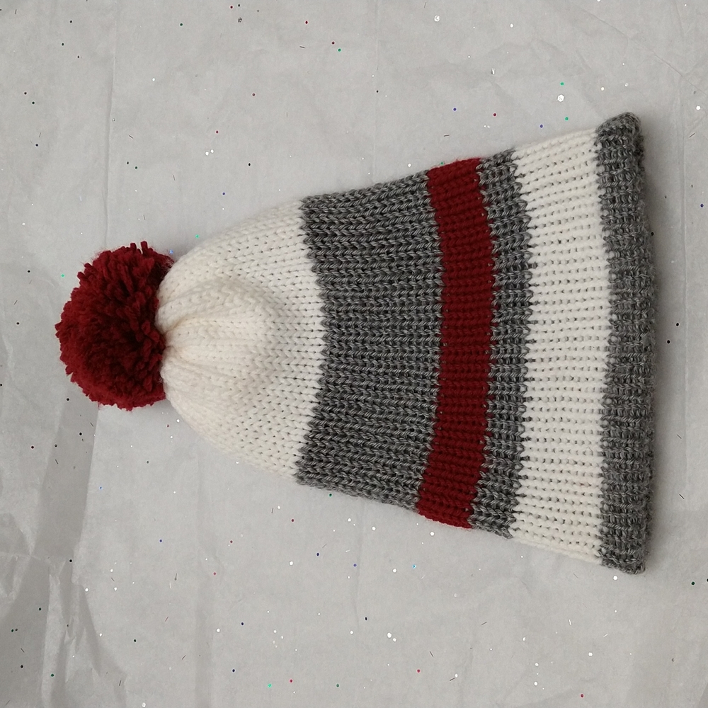 Handmade Knit Beanie Collection (Item # 107)